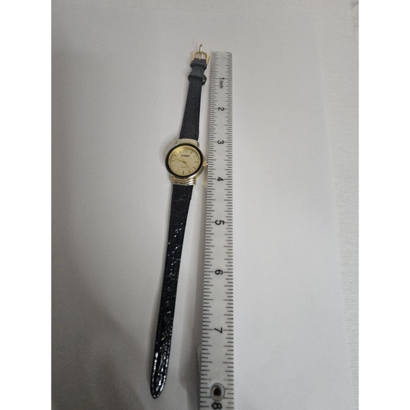 Vintage Gitano By Citizen Petite Ladies Quartz Watch N̈ew Band Battery Running - Picture 6 of 10